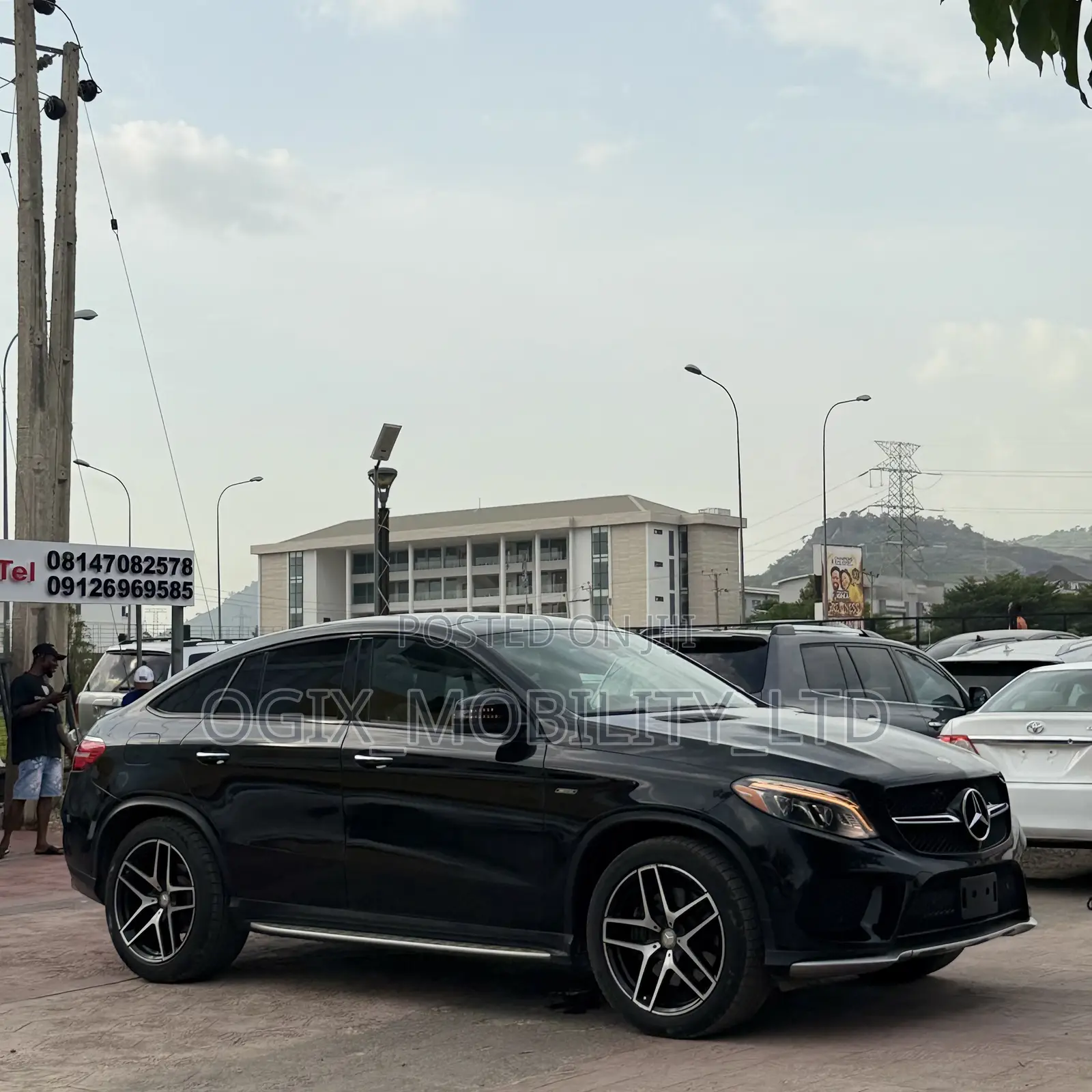 Mercedes-Benz GLE-Class 2016 Black