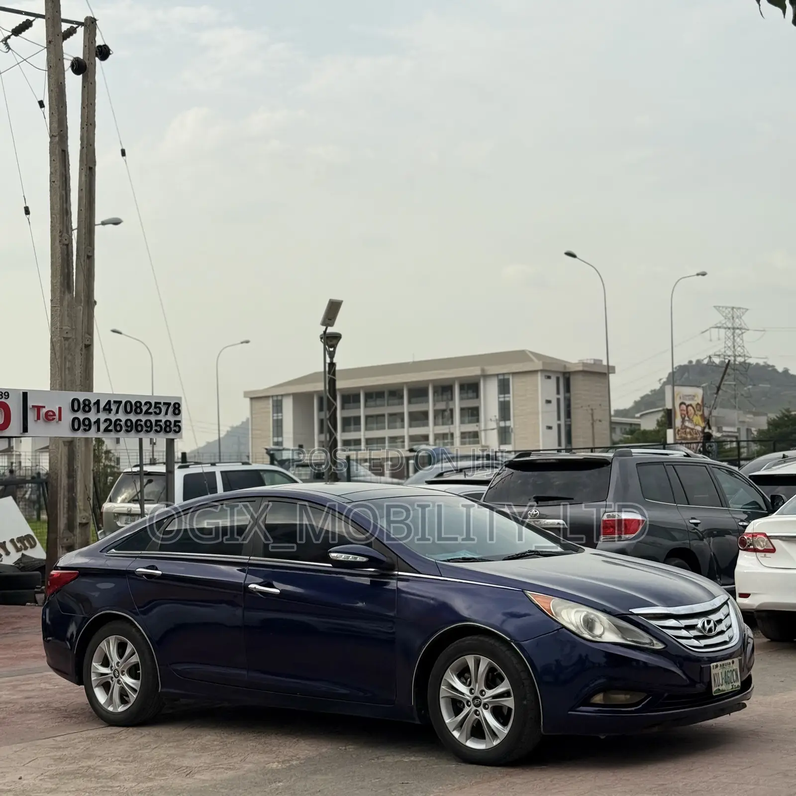 Hyundai Sonata 2012 Blue