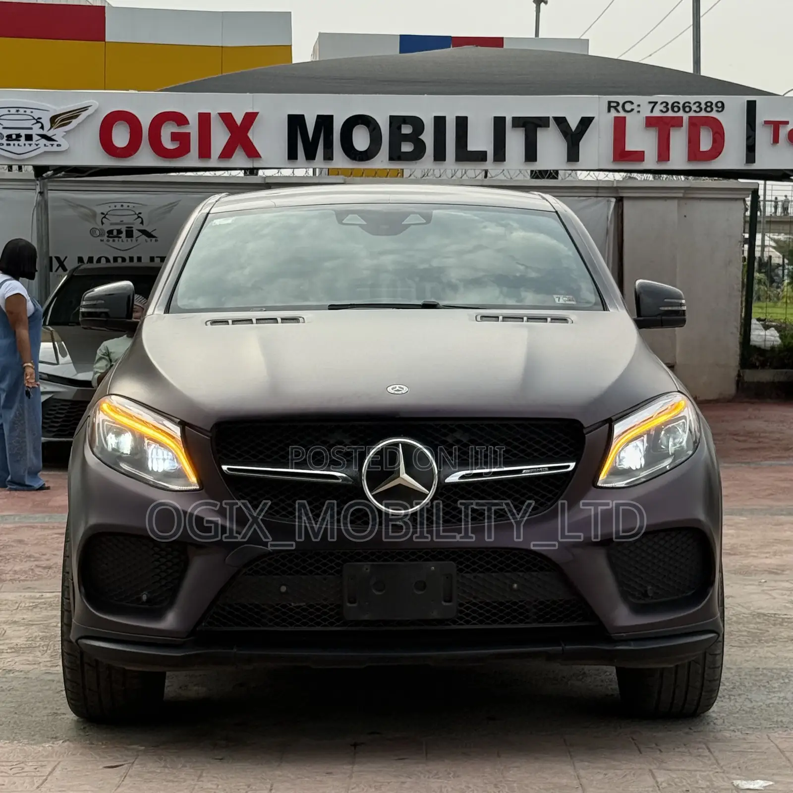 Mercedes-Benz GLE-Class AMG GLE 43 4MATIC 2018 Purple