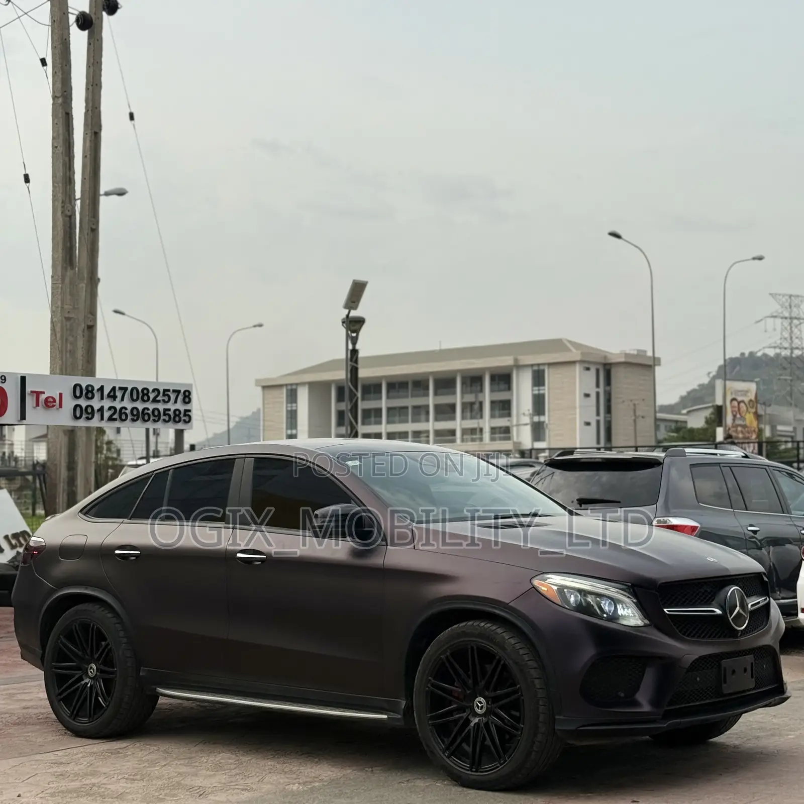 Mercedes-Benz GLE-Class AMG GLE 43 4MATIC 2018 Purple