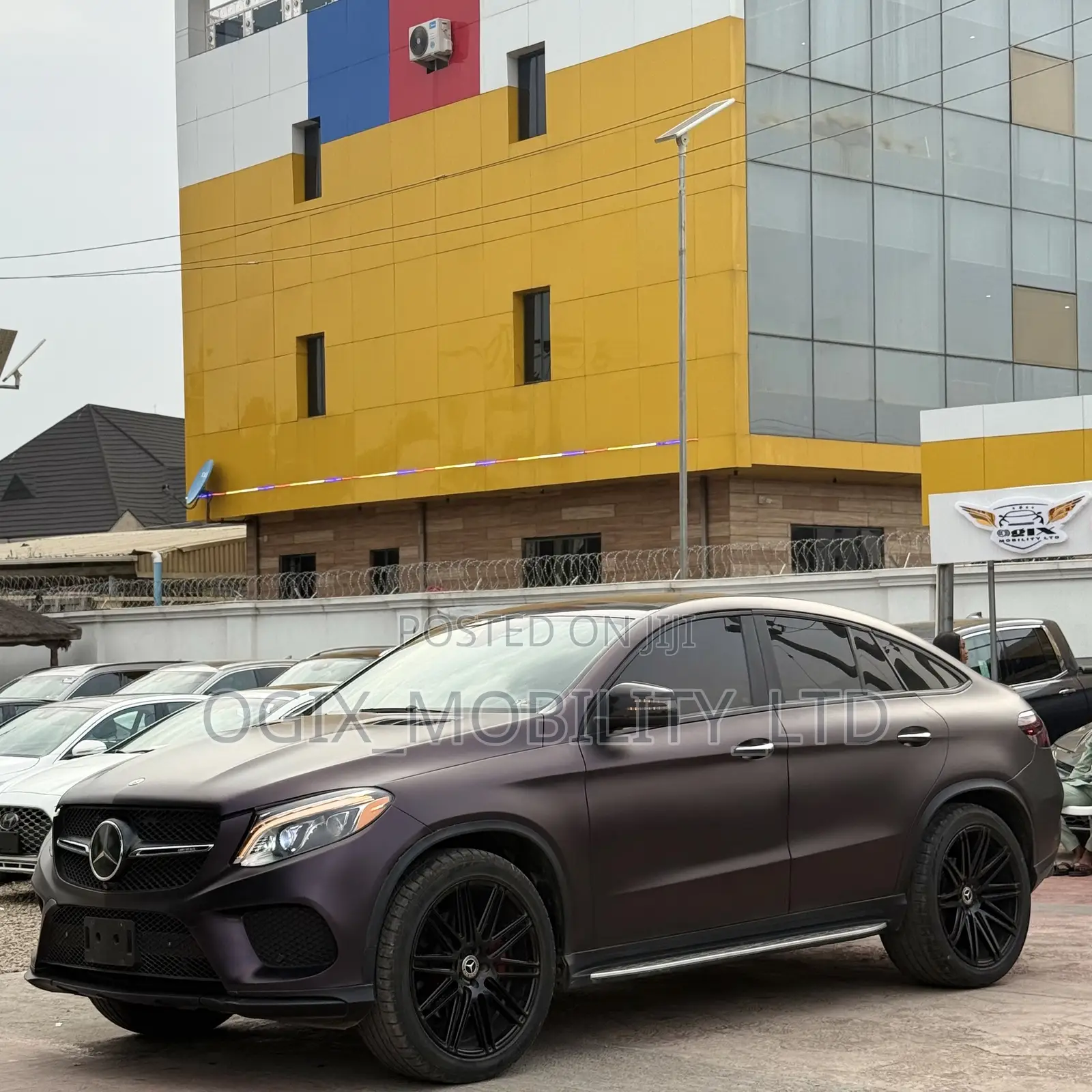 Mercedes-Benz GLE-Class AMG GLE 43 4MATIC 2018 Purple