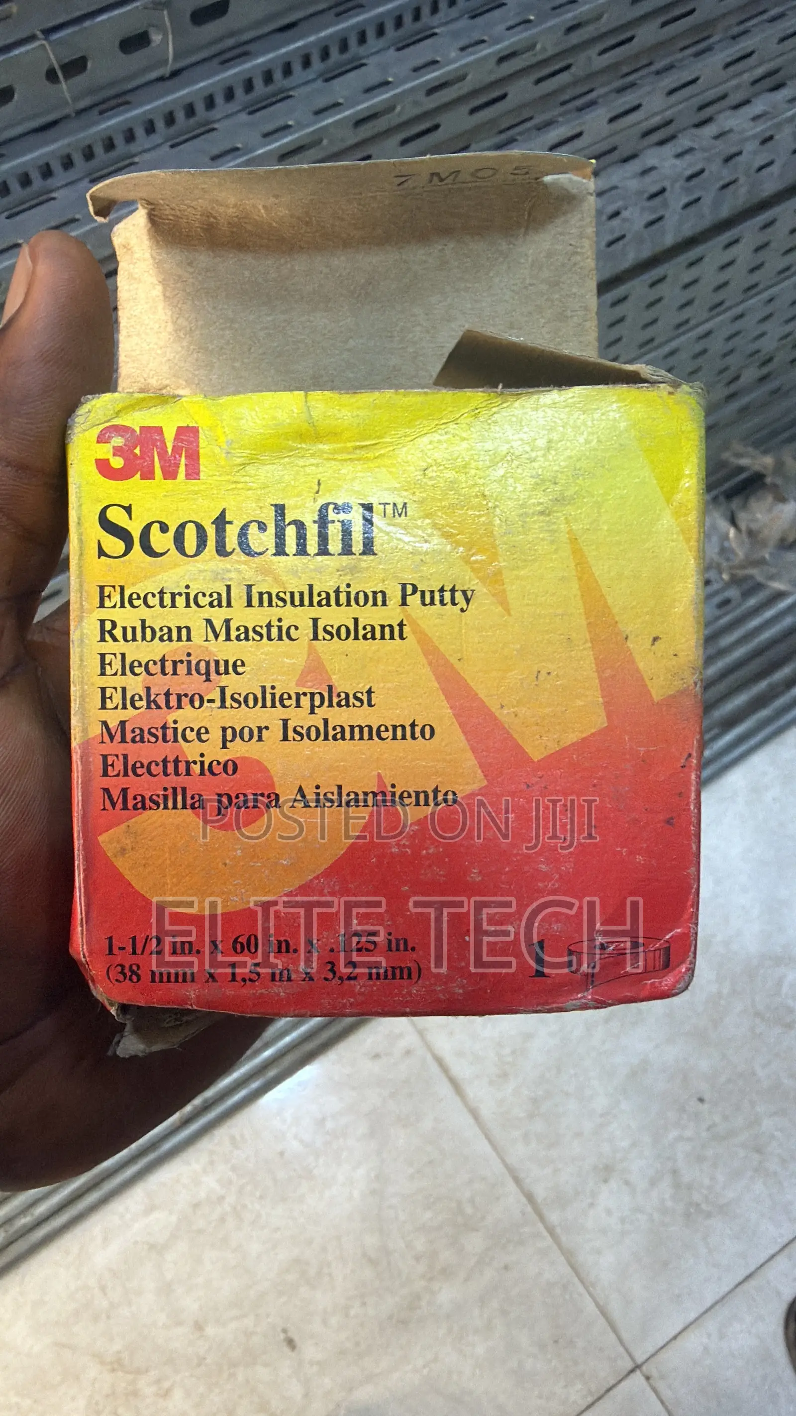 3M Scotchfil Electrical Tape - HighVoltage Waterproof Insulation
