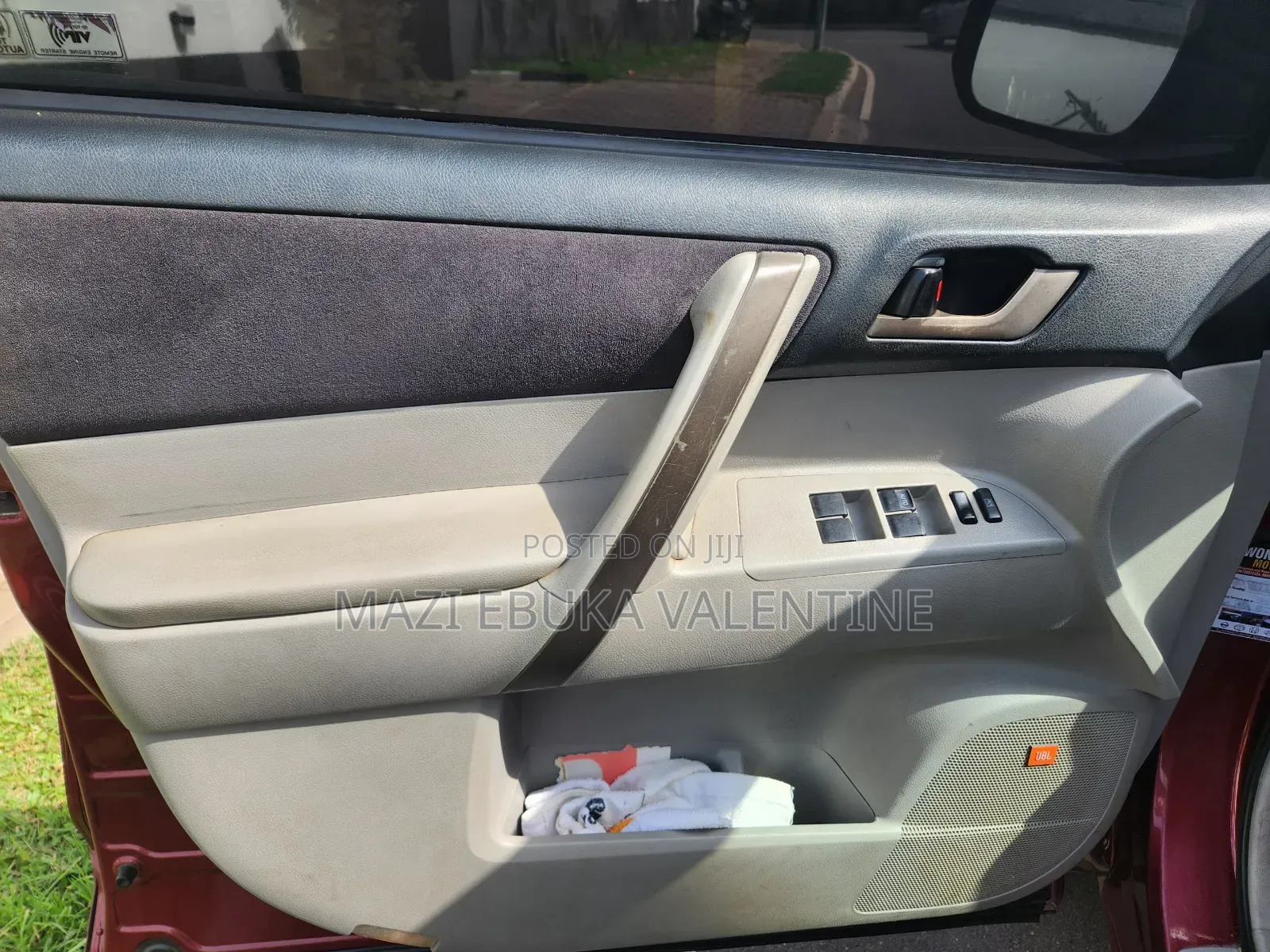 Toyota Highlander 2008 Burgundy