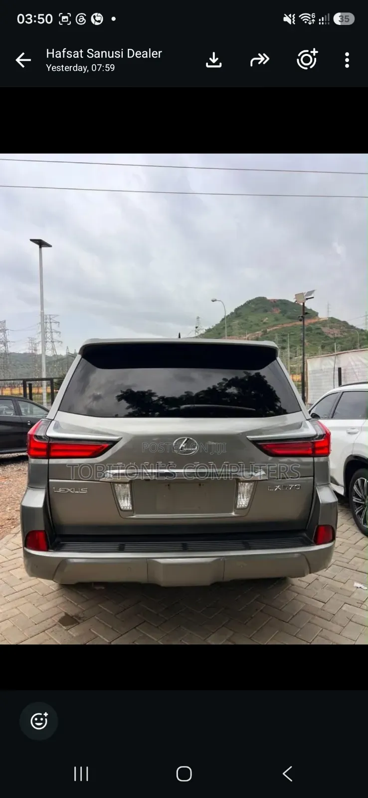 Lexus LX 570 (5 seats) AWD 2017 Gold