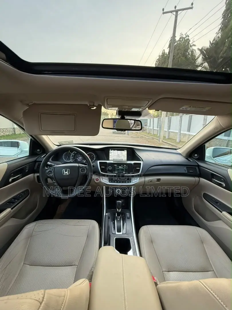 Honda Accord EX-L w/Navigation 4dr Sedan (2.4L 4cyl CVT) 2015 White