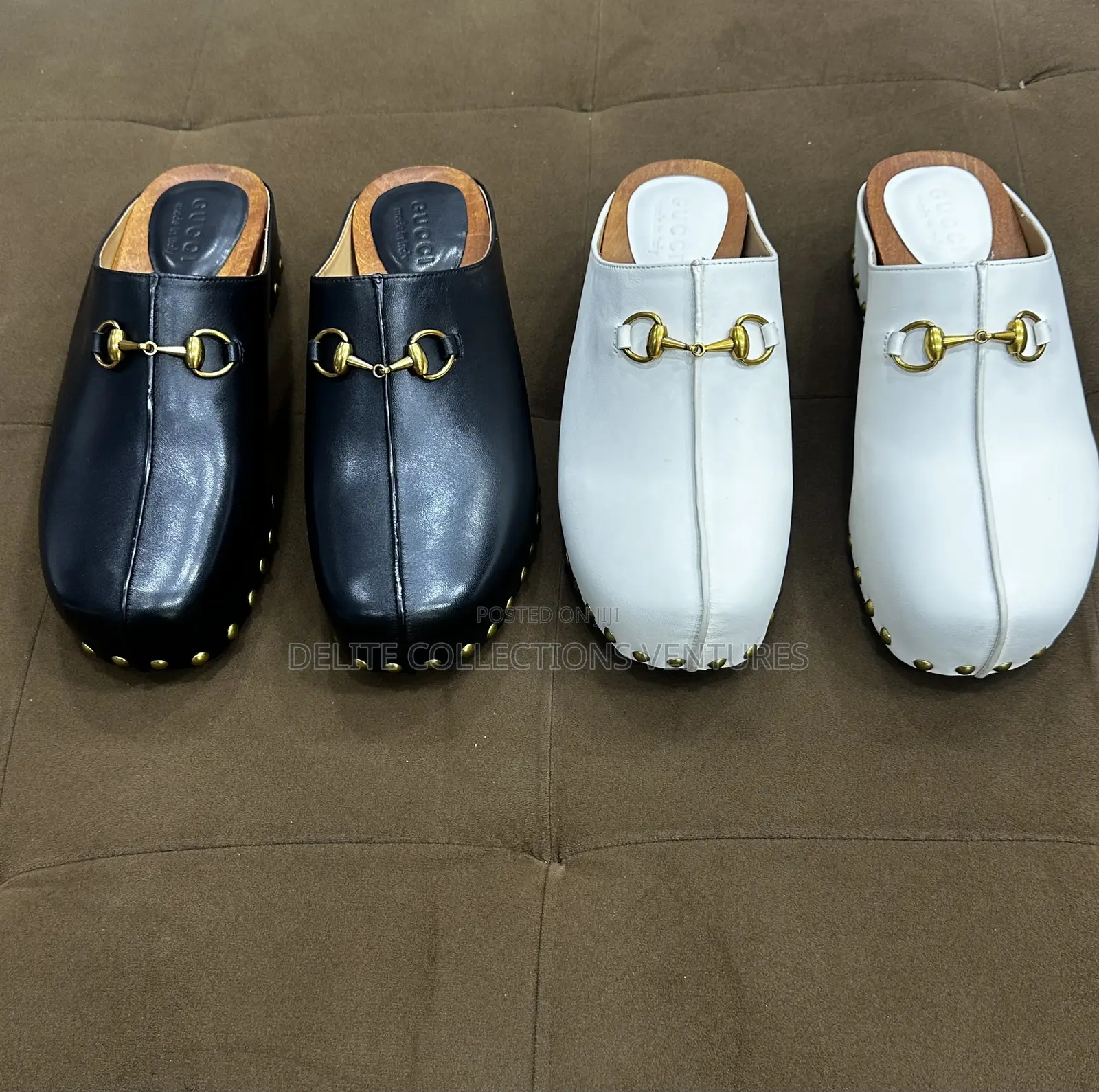 *Brand New Gucci Platform Clogs With Horsebit*