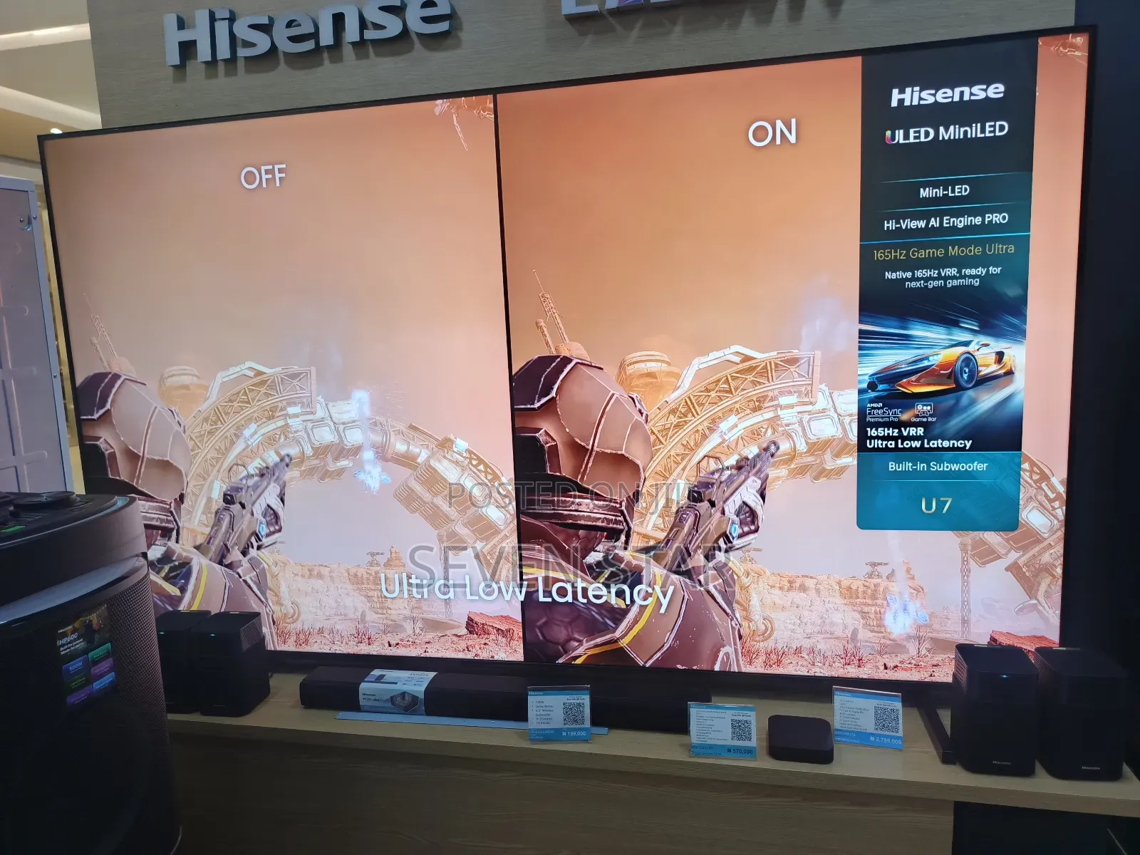 Hisense 100 Inch Smart Television HISTV100U7Q