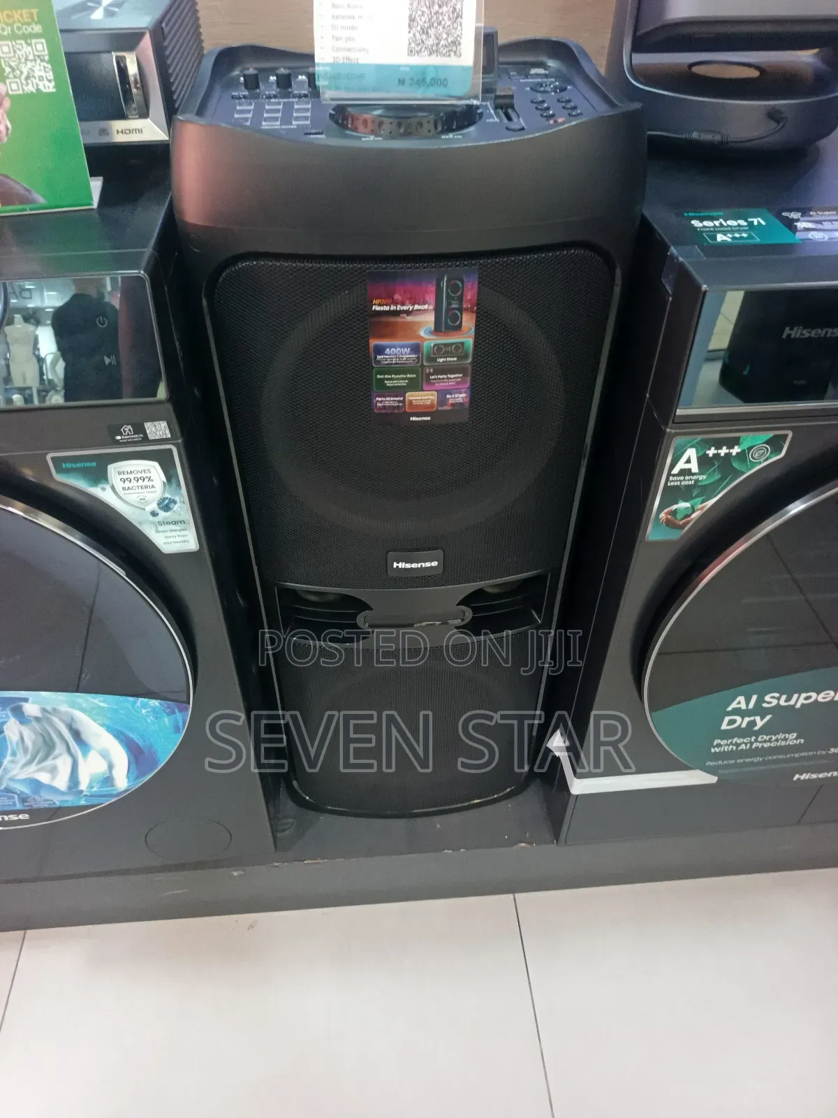 Hisense All in One
Aud 300hp400 Max Audio Power