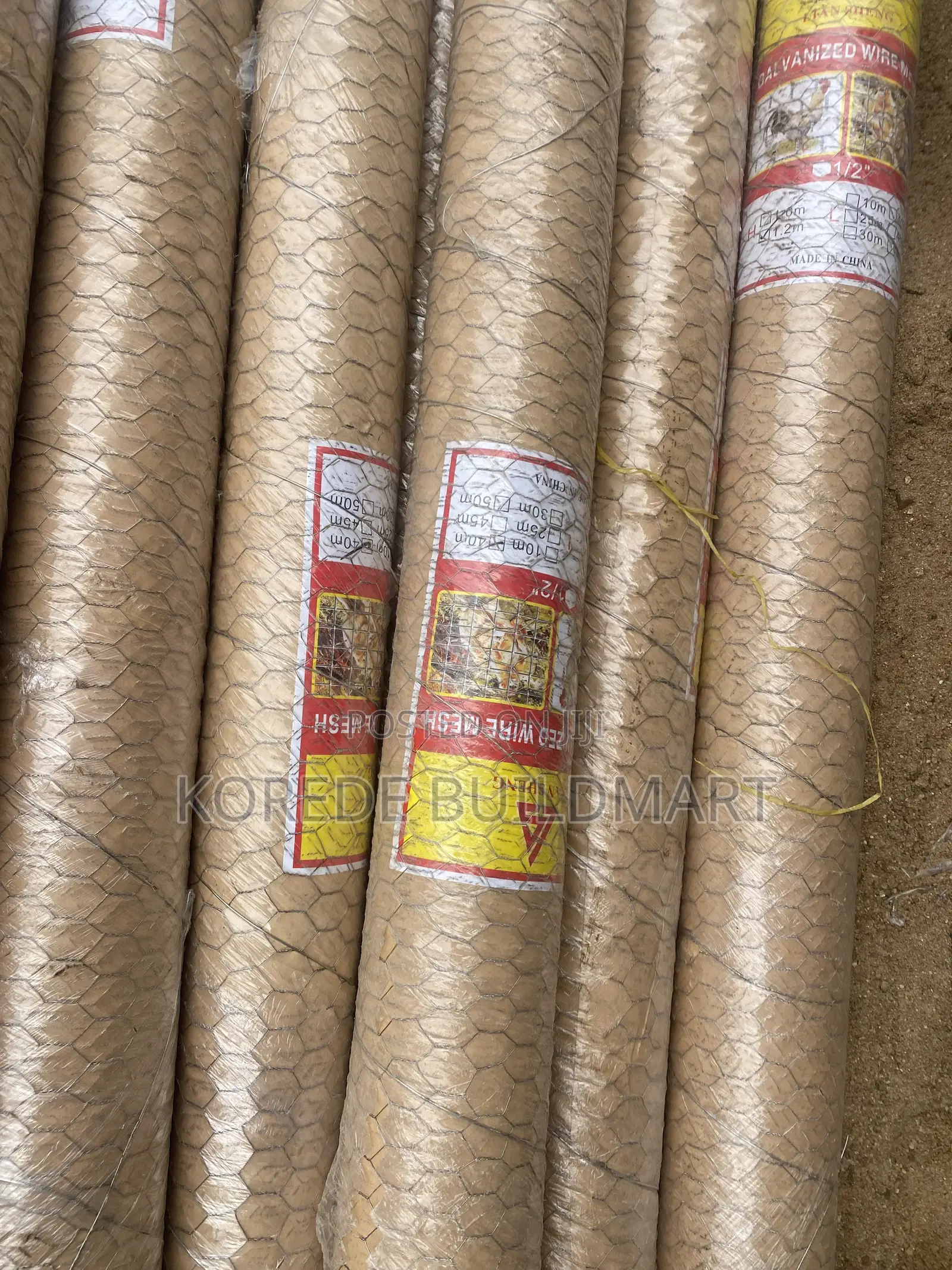 Ordinary 4ft by 150ft Hexagonal Chicken Net