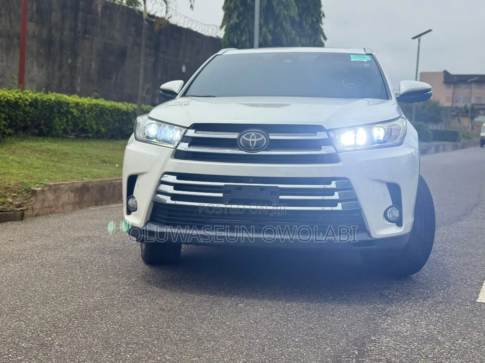 Toyota Highlander Limited 4x4 V6 (3.5L 6cyl 8A) 2018 White