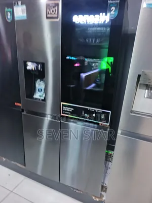 Hisense Side by Side Refrigerator Ice Maker Dispenser, Display