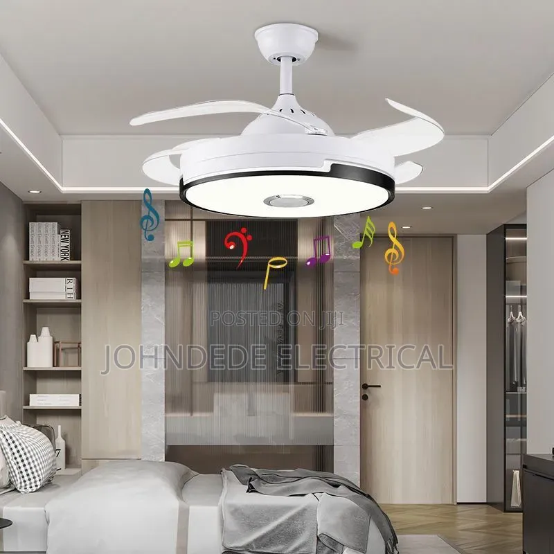 Remote Control Chandelier With Fan