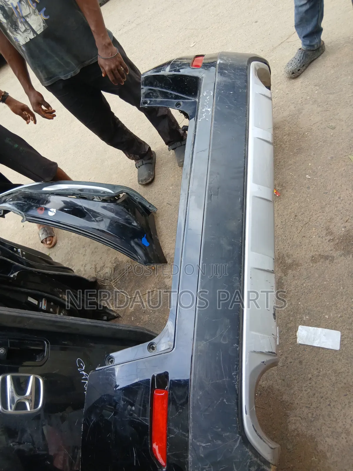 Back Bumper Honda Crosstour 2013