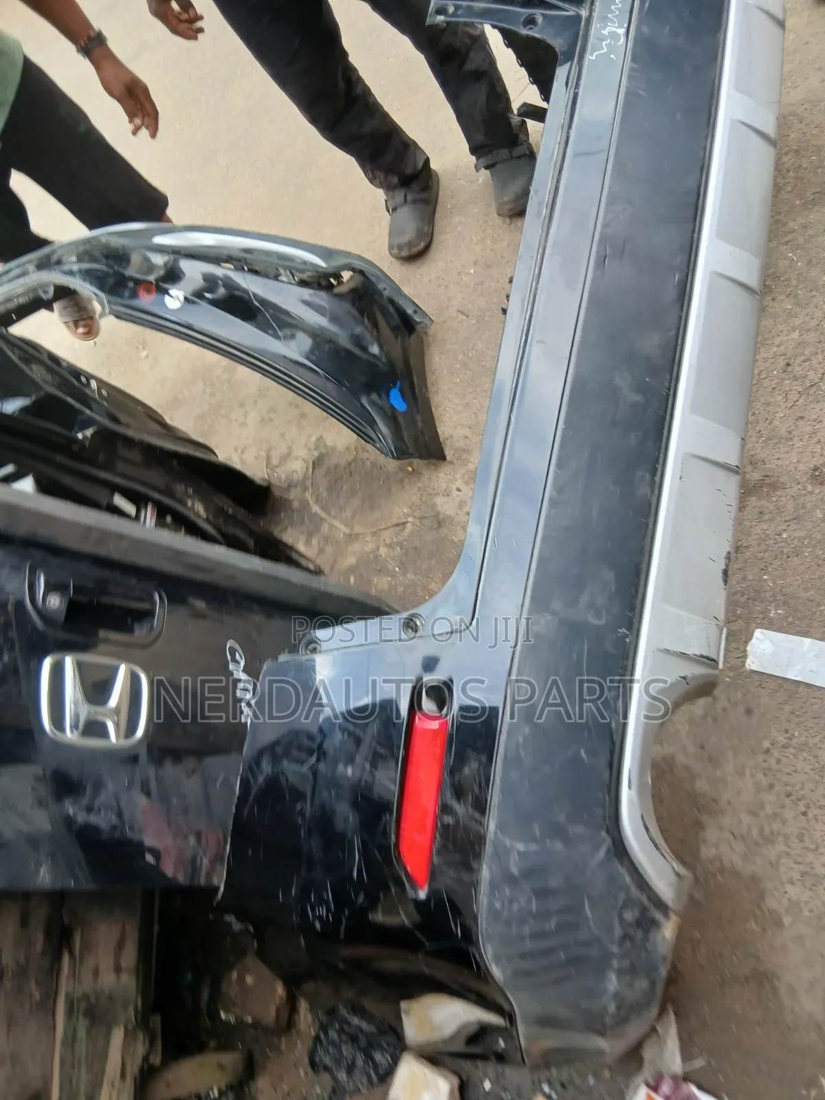 Back Bumper Honda Crosstour 2013