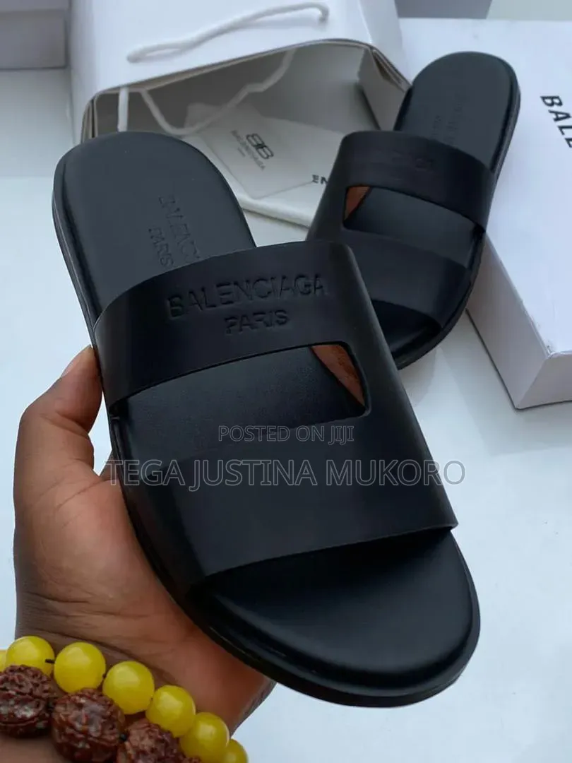 High Quality Latest Design Balenciaga Men's Slippers