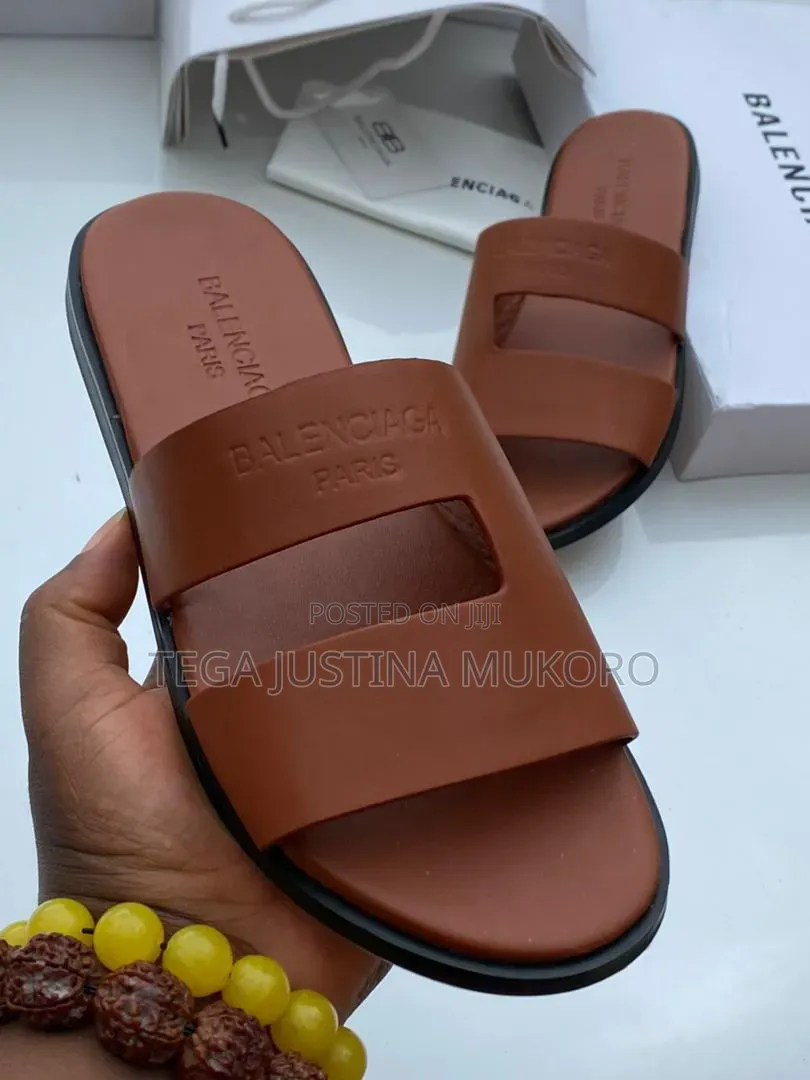 High Quality Latest Design Balenciaga Men's Slippers