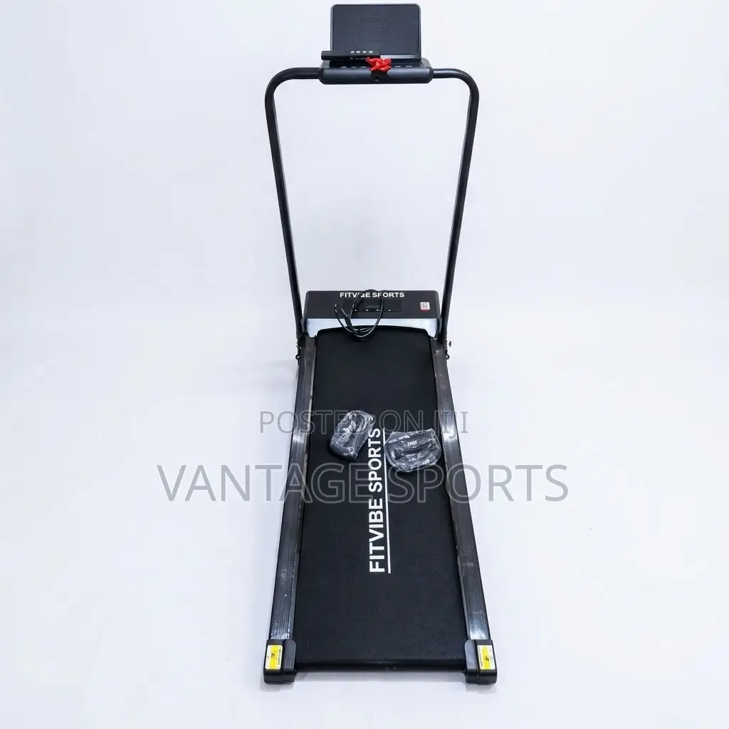 Foldable 2.5HP Electric Treadmill With Handlebar for Home and Office