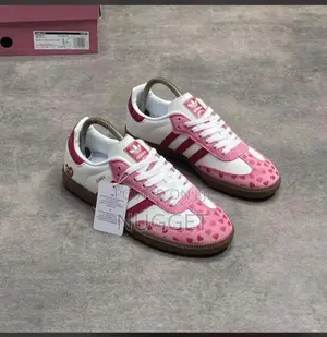 Pink Adidas Samba