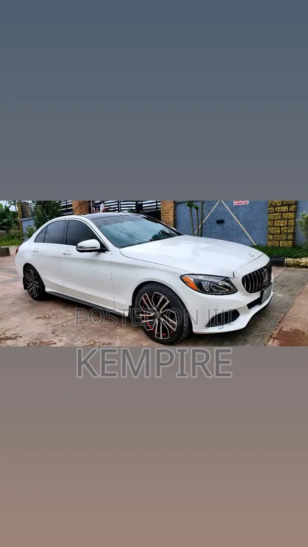Mercedes-Benz C400 2017 White