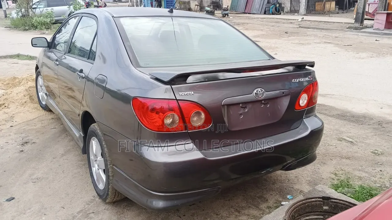 Toyota Corolla S 2006 Gray