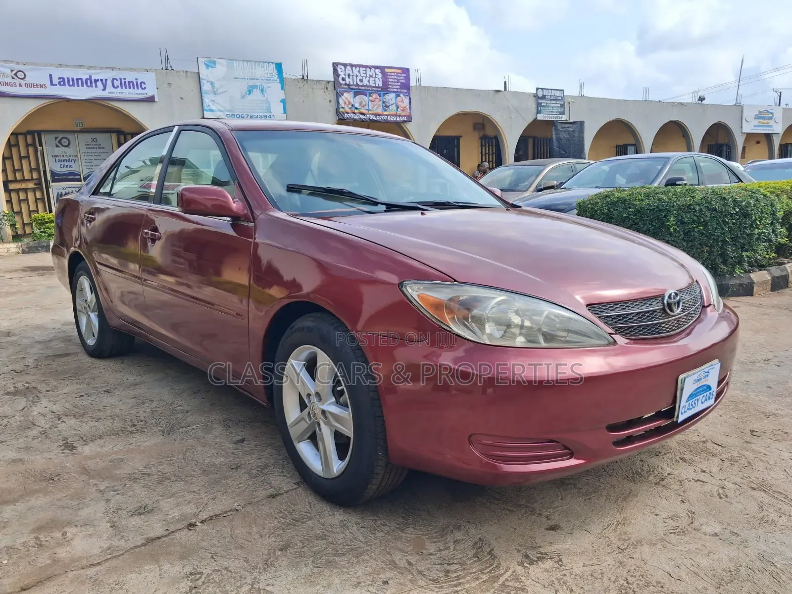 Toyota Camry LE 4dr Sedan (2.4L 4cyl 4A) 2004 Red