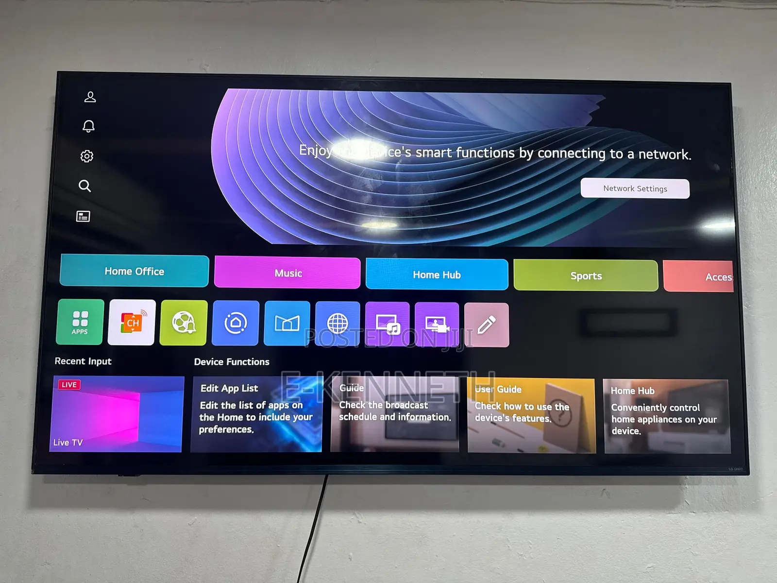 LG 55” Inches Qned 4k Smart TV