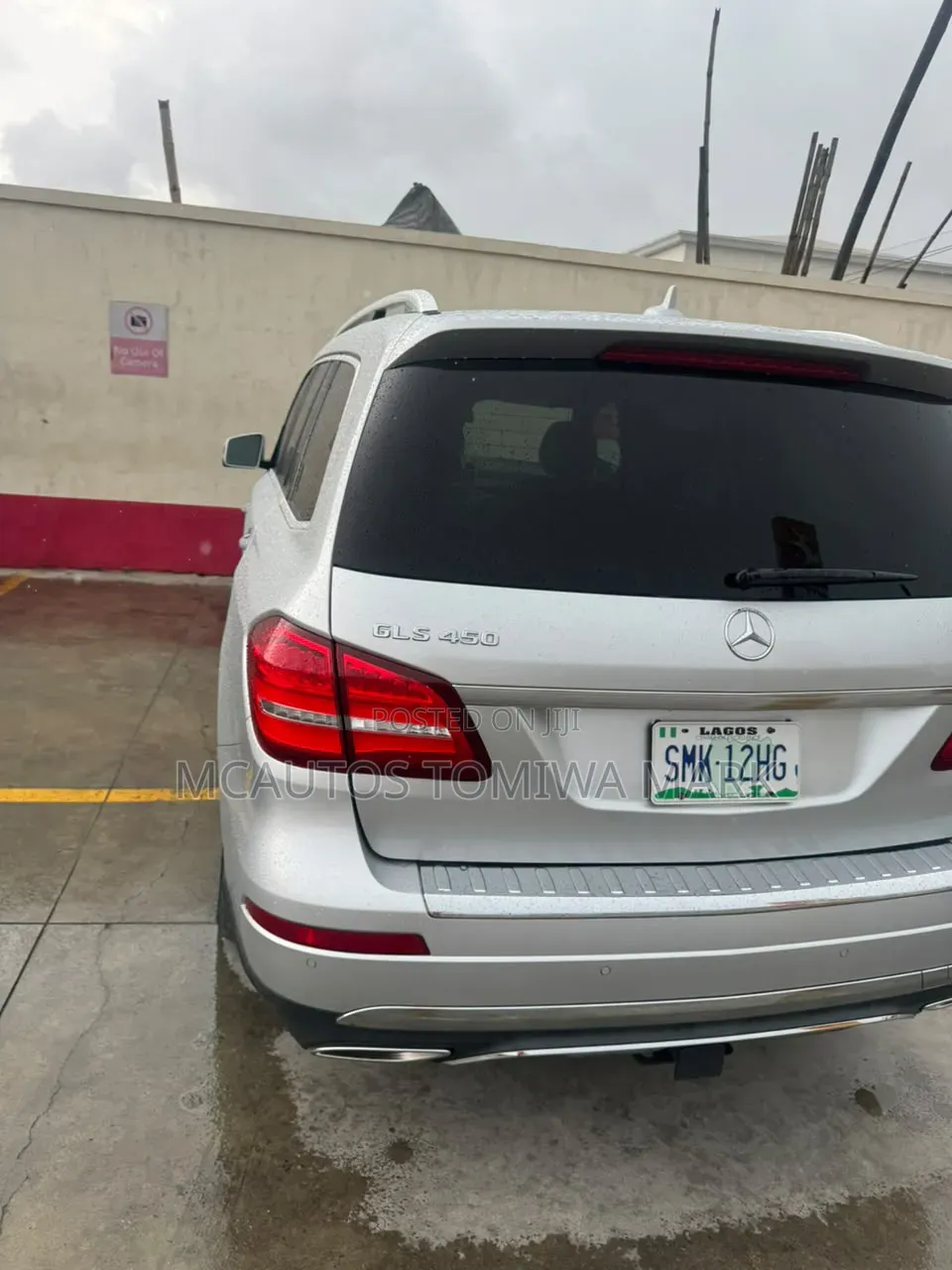 Mercedes-Benz GLS-Class GLS450 4MATIC 2018 Silver