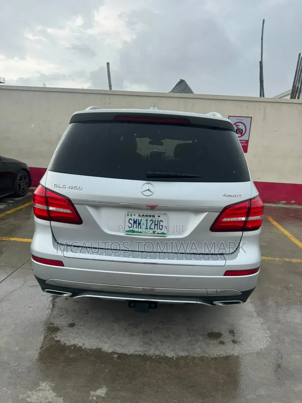 Mercedes-Benz GLS-Class GLS450 4MATIC 2018 Silver