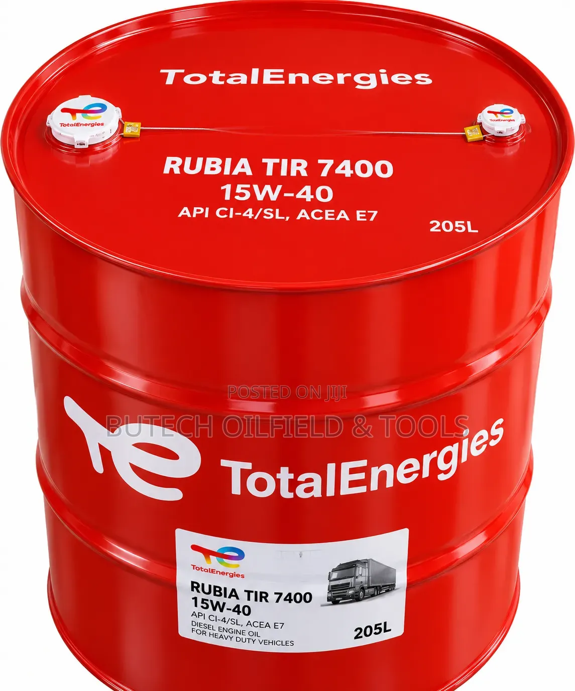 TotalEnergies Rubia TIR 7400 15w-40 Engine Oil – 205L