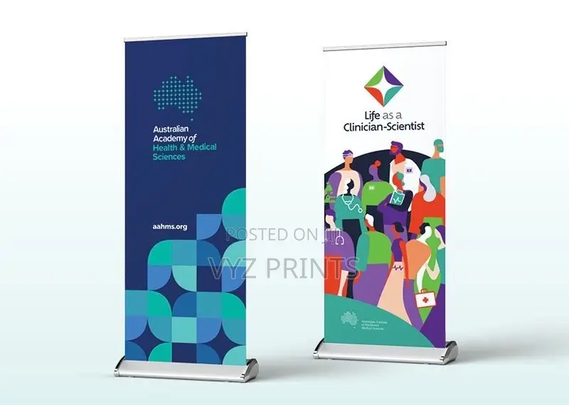 Roll-Up Banner Printing for Business, Events & Promotions
