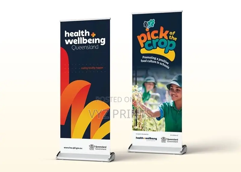Roll-Up Banner Printing for Business, Events & Promotions