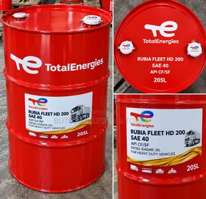 TotalEnergies Rubia Fleet HD 200 SAE 40 Engine Oil – 205 Litres