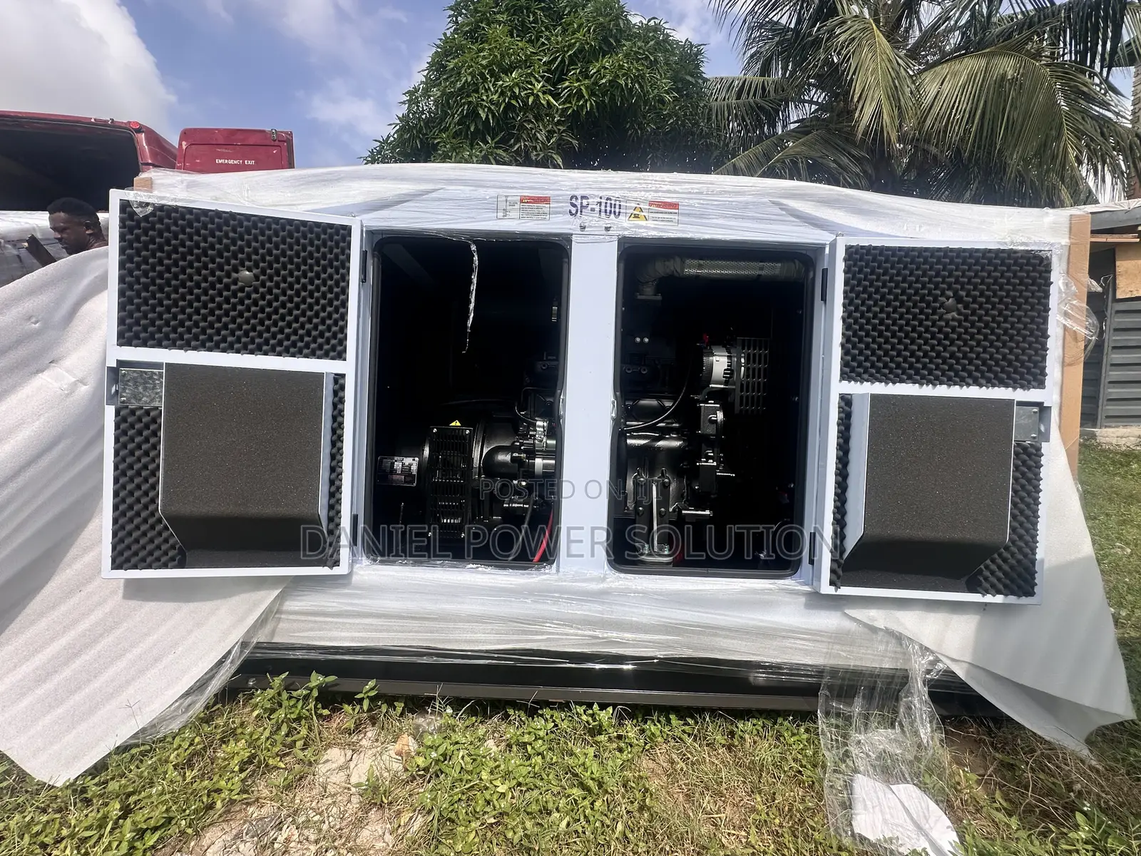 SP-100> Perkins 100KVA Diesel Power Genset