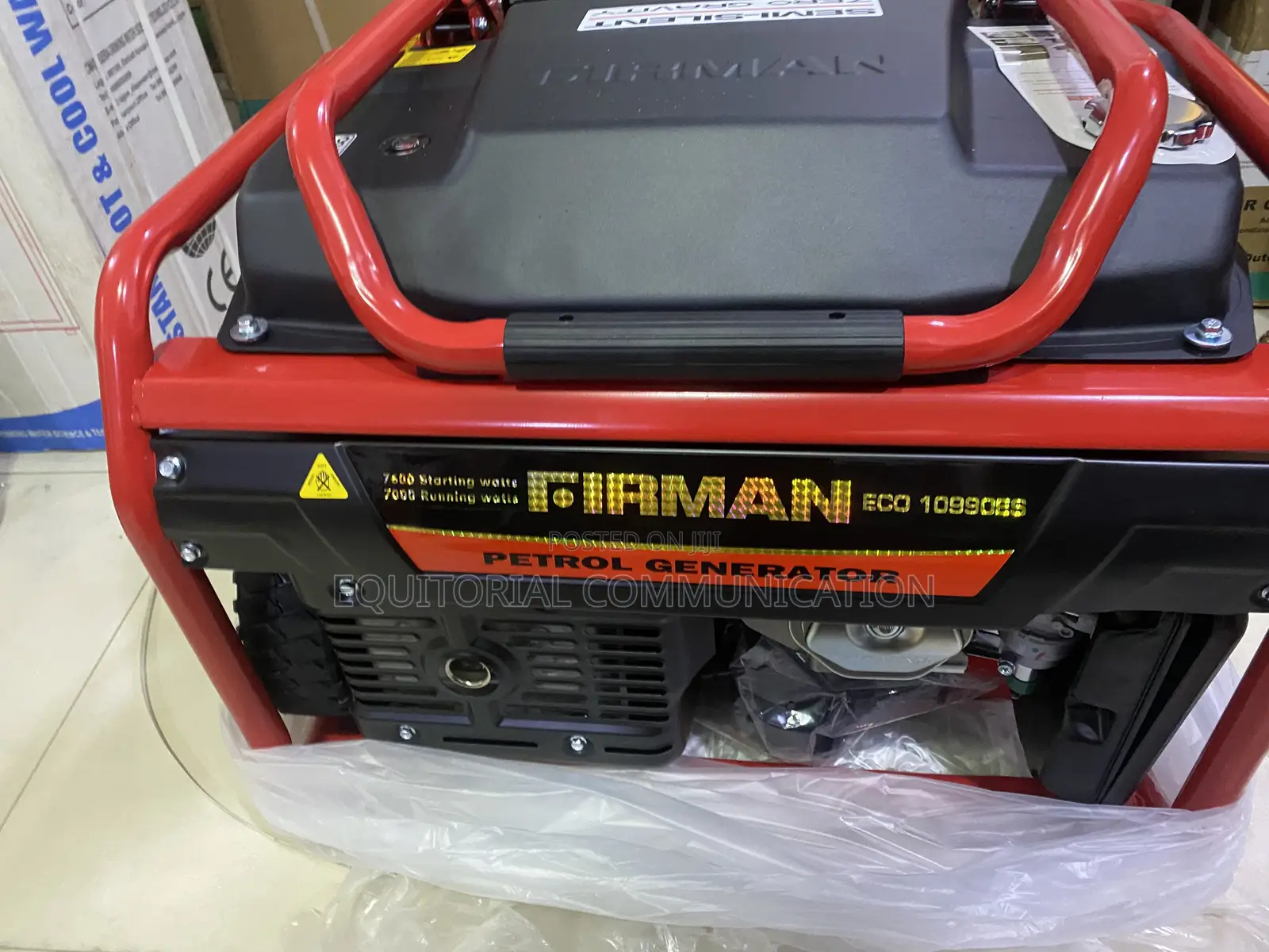 Firman ECO 10990ES 7.6KVA 16HP Semi-Silent Petrol Power Generator