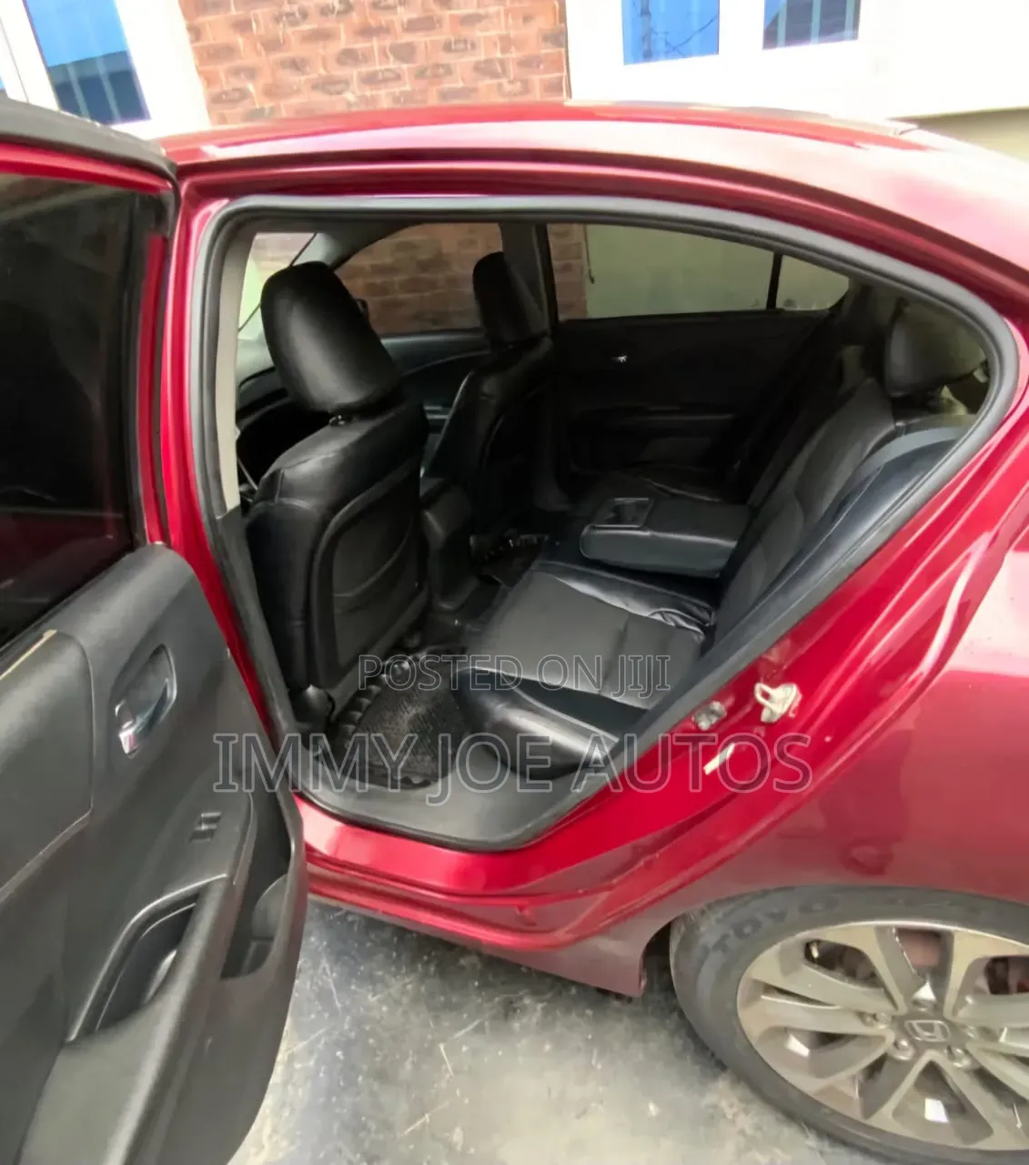 Honda Accord Sport 4dr Sedan (2.4L 4cyl 6M) 2014 Red