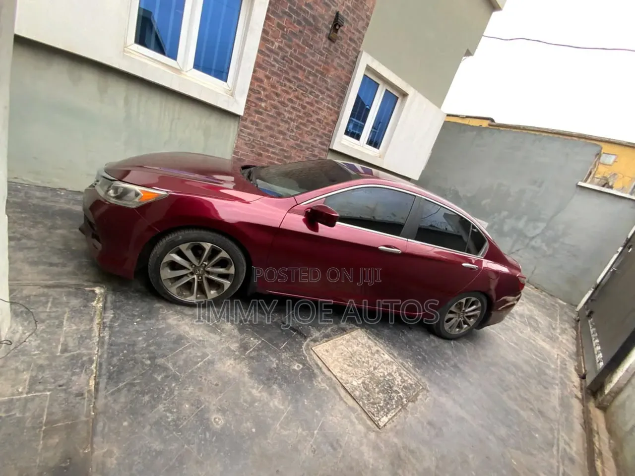 Honda Accord Sport 4dr Sedan (2.4L 4cyl 6M) 2014 Red