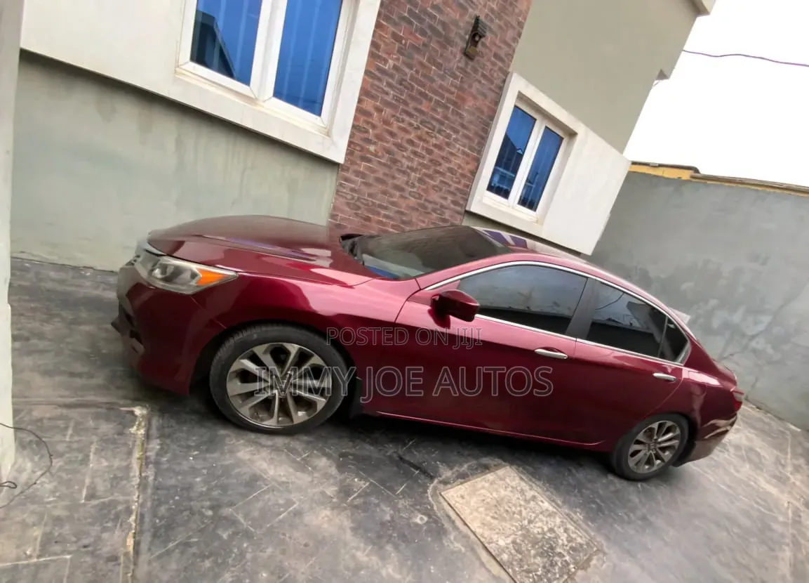 Honda Accord Sport 4dr Sedan (2.4L 4cyl 6M) 2014 Red
