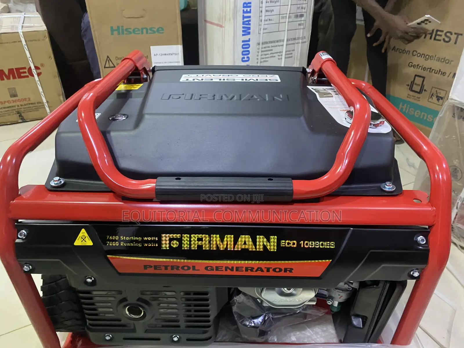 Firman ECO 10990ES 7.6KVA Semi-Silent Generator for Home Use
