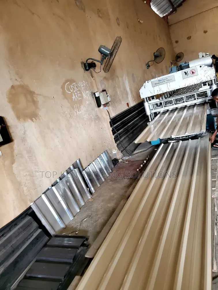 0.55B Oven Baked G Beige Longspan Sheet