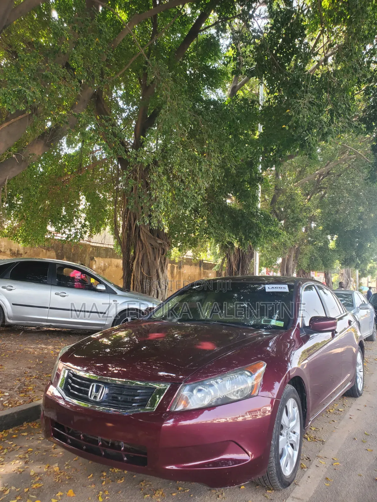 Honda Accord 2008 Burgundy