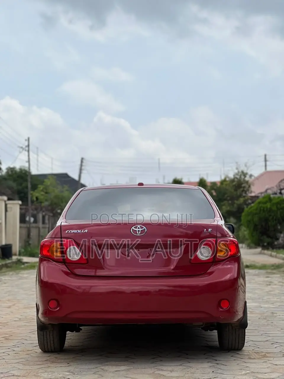 Toyota Corolla LE 4dr Sedan (1.8L 4cyl 4A) 2010 Red