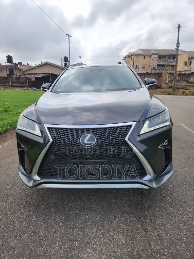 Lexus RX 350 F Sport FWD 2017 Black