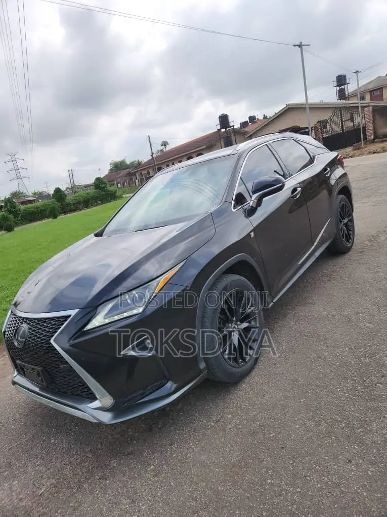 Lexus RX 350 F Sport FWD 2017 Black