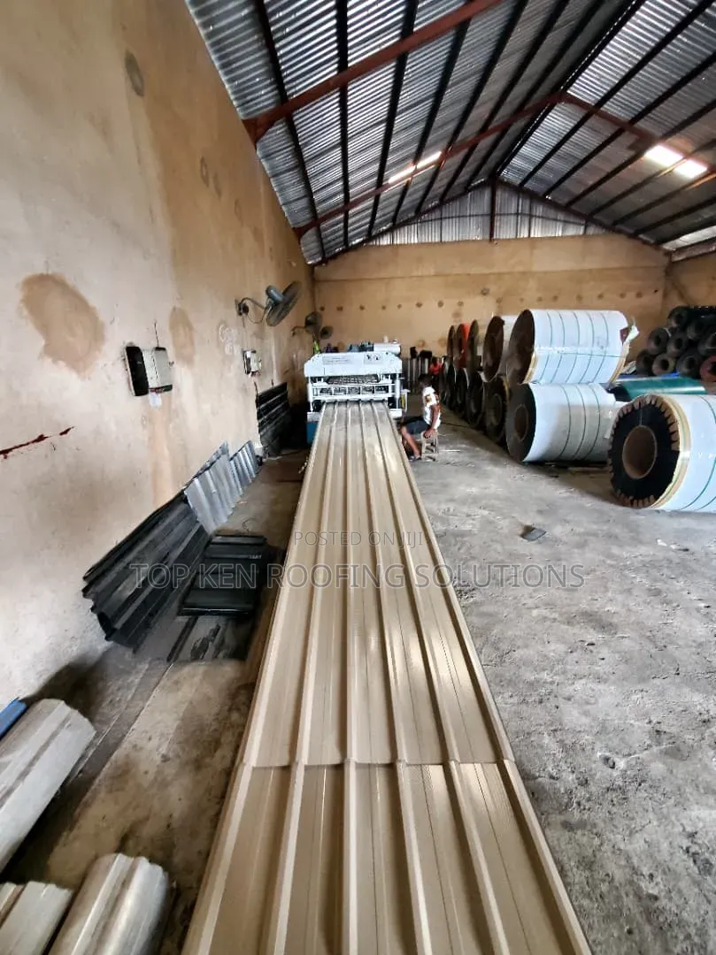 Market Standard .70mm Beige Longspan Sheet