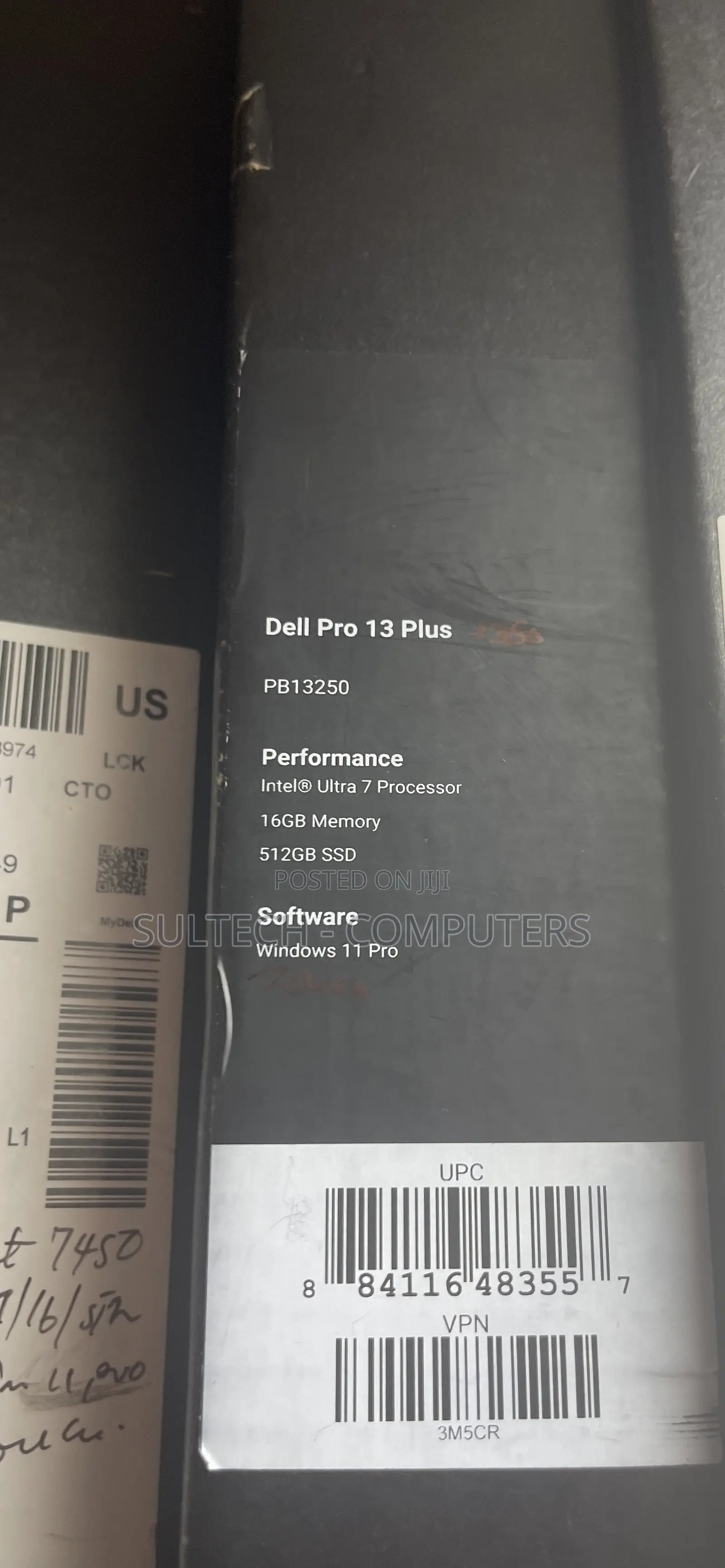 New Laptop Dell Pro Plus 13 16GB Intel SSD 512GB
