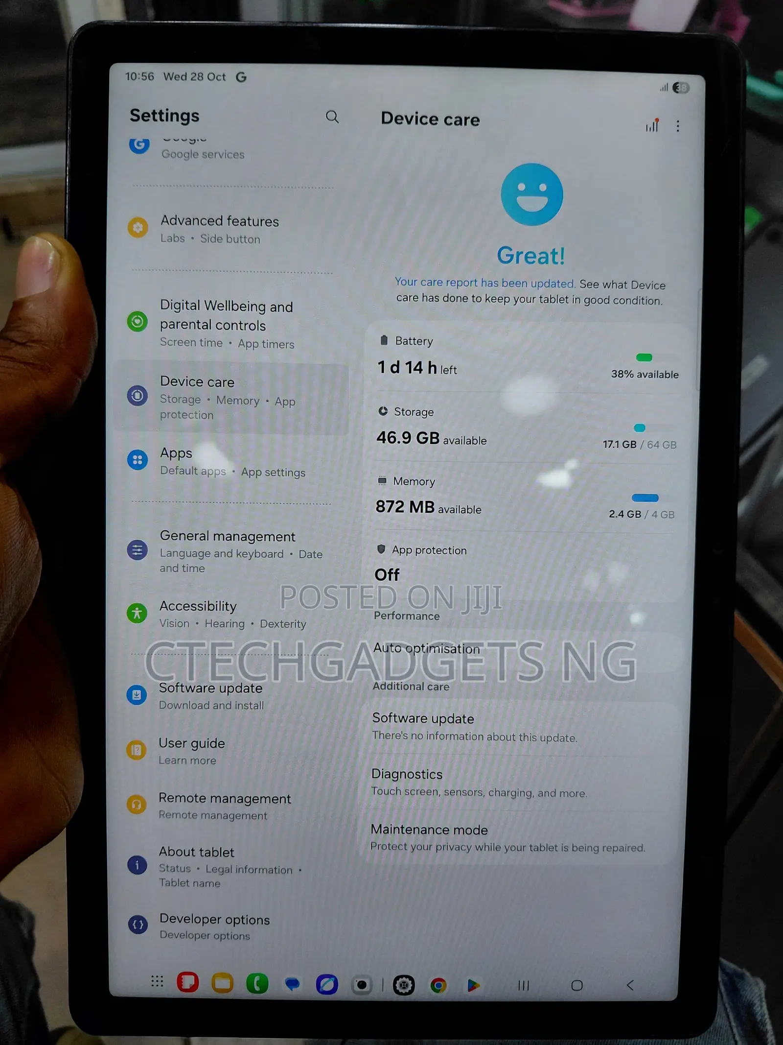 Samsung Galaxy Tab A9+ 64 GB Gray