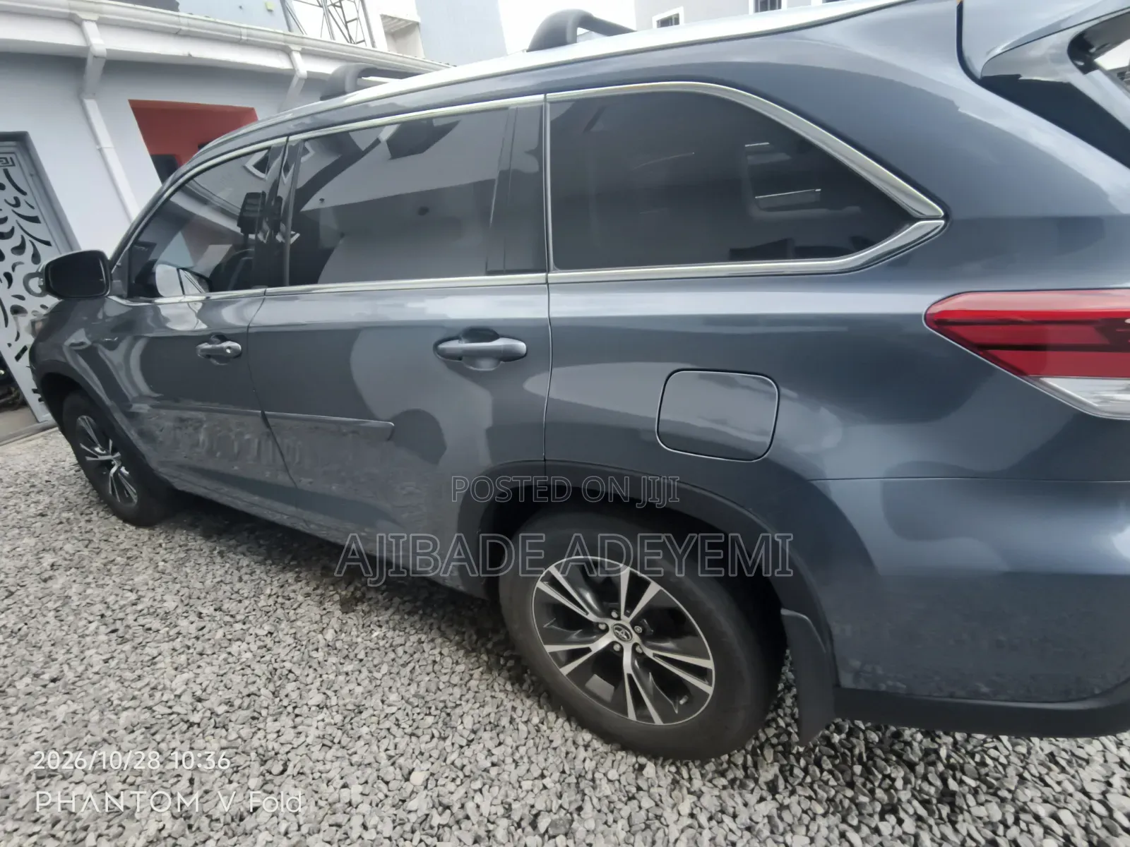 Toyota Highlander XLE V6 4x2 (3.5L 6cyl 6A) 2016 Blue