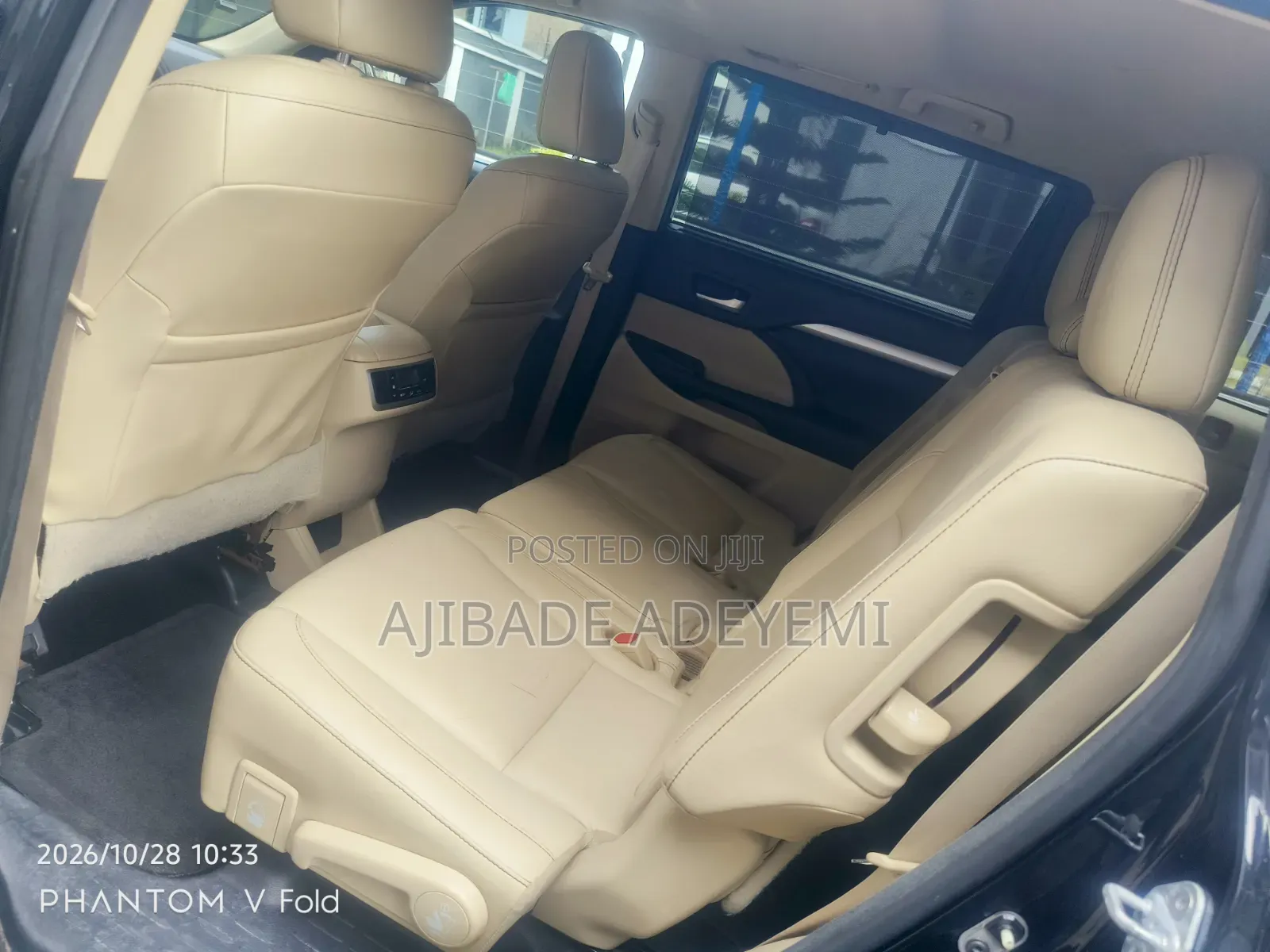 Toyota Highlander XLE V6 4x2 (3.5L 6cyl 6A) 2016 Black