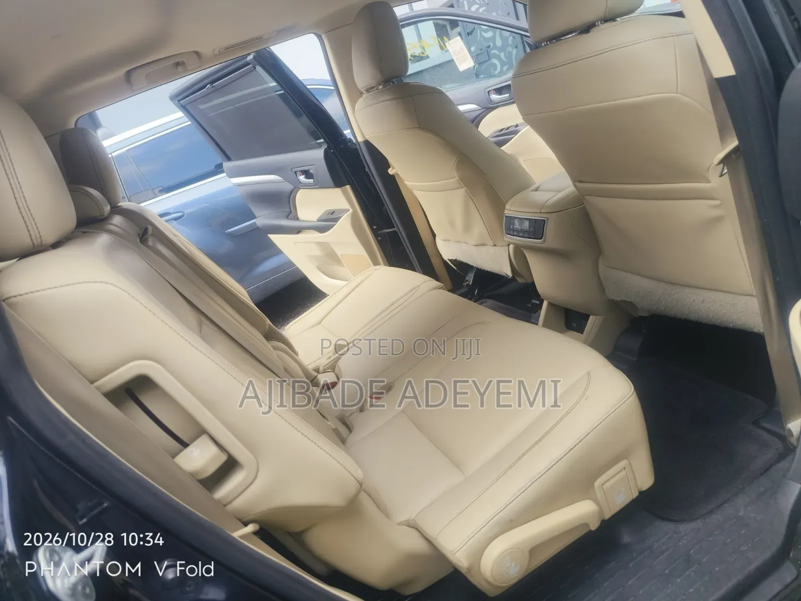 Toyota Highlander XLE V6 4x2 (3.5L 6cyl 6A) 2016 Black