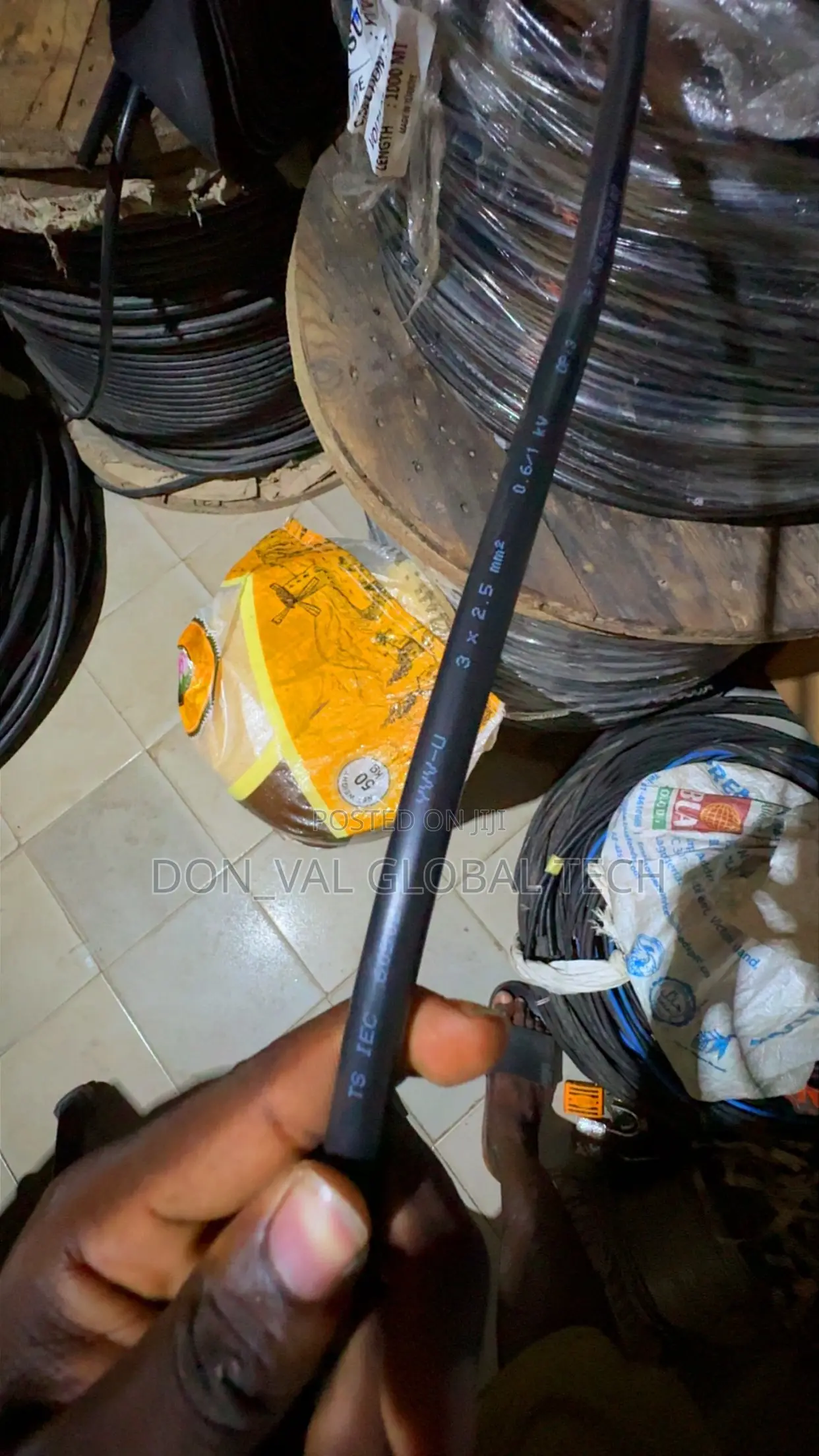 2.5mmx3core PVC/PVC Cable